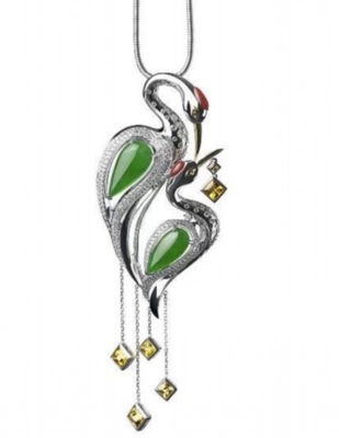 七彩云南 絕美的動物翡翠珠寶飾品，凝刻自然靈韻